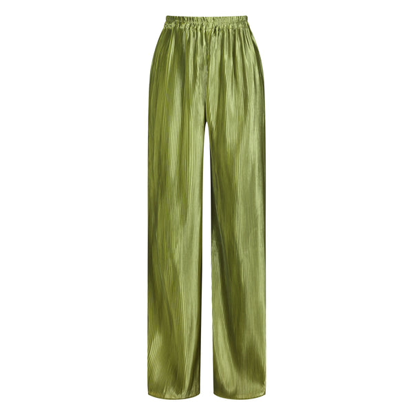 Camile Lime Green Trousers